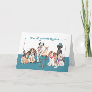 Admin Pro Day From Group Funny Dogs Card
