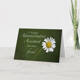 Administrative Assistant Admin Pro Day Card