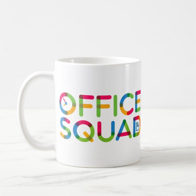 Administrative Assistant Office Squad School Coffee Mug (Left)
