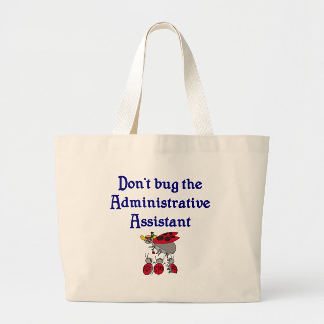 Administrative Assistant Tote Bag (Front)