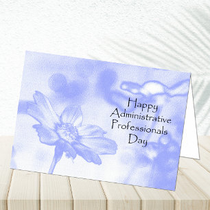 Administrative Professional Day Card -- Flowers