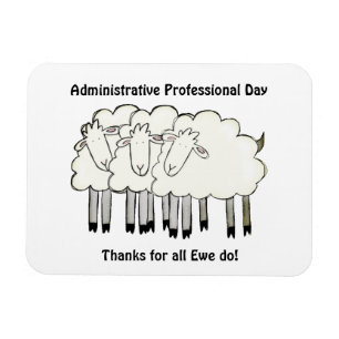 Administrative Professional Day - Thanks Magnet