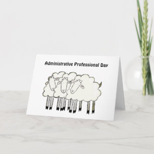Administrative Professional Day - Thanks Thank You Card
