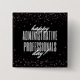 Administrative Professionals Day 15 Cm Square Badge
