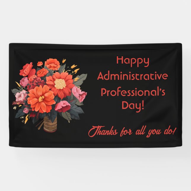 Administrative Professional's Day 2025 Banner (Horizontal)