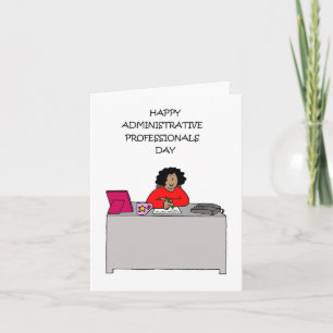 Administrative Professionals Day African American  Card