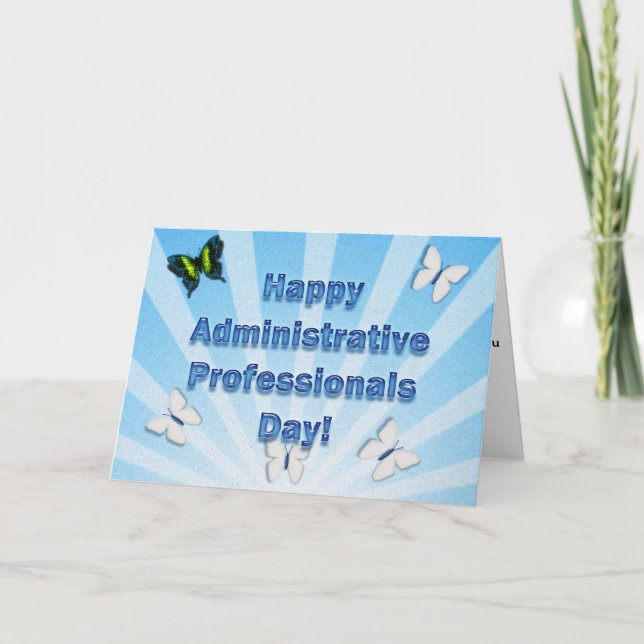 Administrative Professionals Day Best Admin Ever Card (Front)