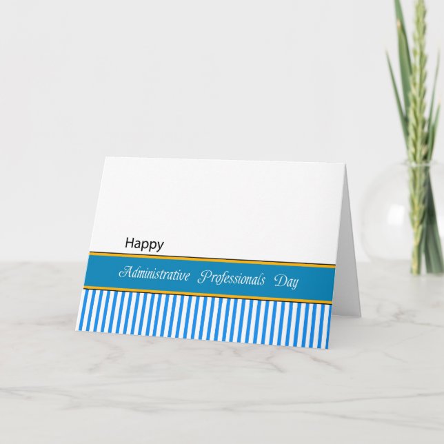 Administrative Professionals Day Card (Front)
