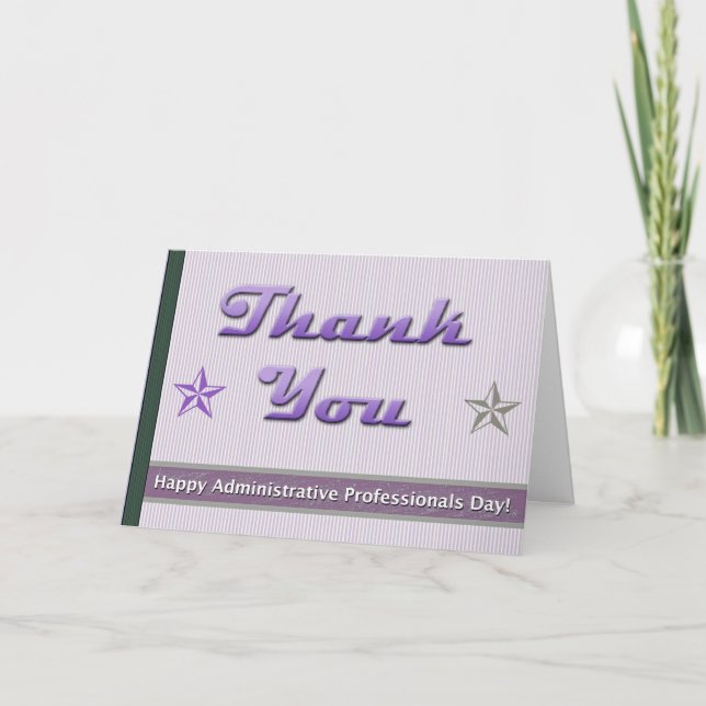 Administrative Professionals Day Card (Front)