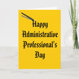 Administrative Professional's Day Card