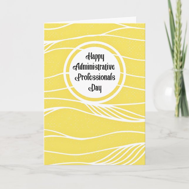 Administrative Professionals Day Card (Front)