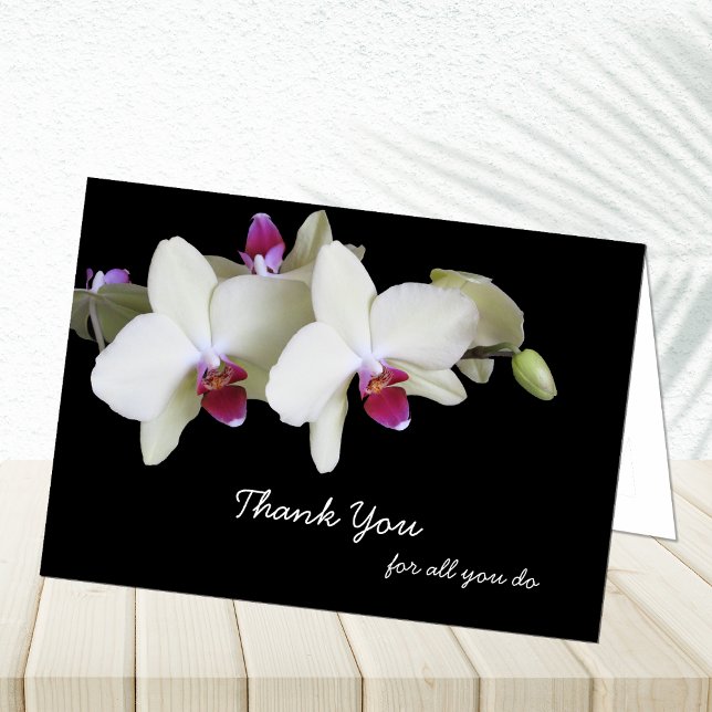 Administrative Professionals Day Card -- Orchids (Creator Uploaded)