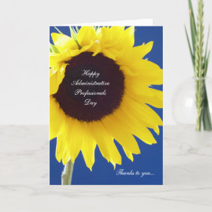 Administrative Professionals Day Card -- Thanks