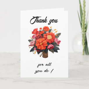 Administrative Professional's Day Thank you card