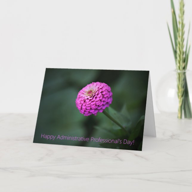 Administrative Professionals Thank You Card (Front)