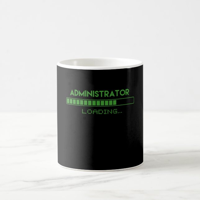 Administrator Loading Coffee Mug (Center)