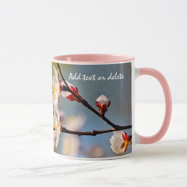 Admirable Japanese Apricot Flower Mug (Right)
