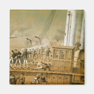 Admiral Amedee Anatole Courbet Magnet