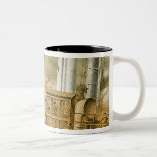 Admiral Amedee Anatole Courbet Two-Tone Coffee Mug