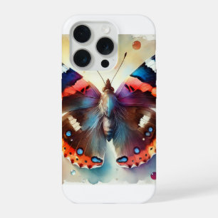 Admiral Butterfly 300724AREF146 - Watercolor iPhone 15 Pro Case