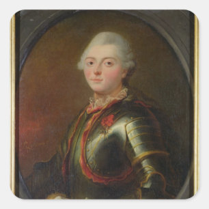 Admiral Charles-Henri Theodat Count of Square Sticker