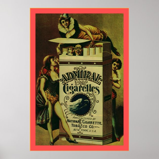 Admiral Cigarettes Poster (Front)