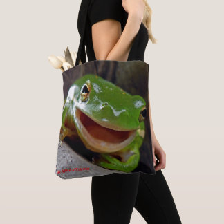 Admiral Elk's Frog Tote Bag