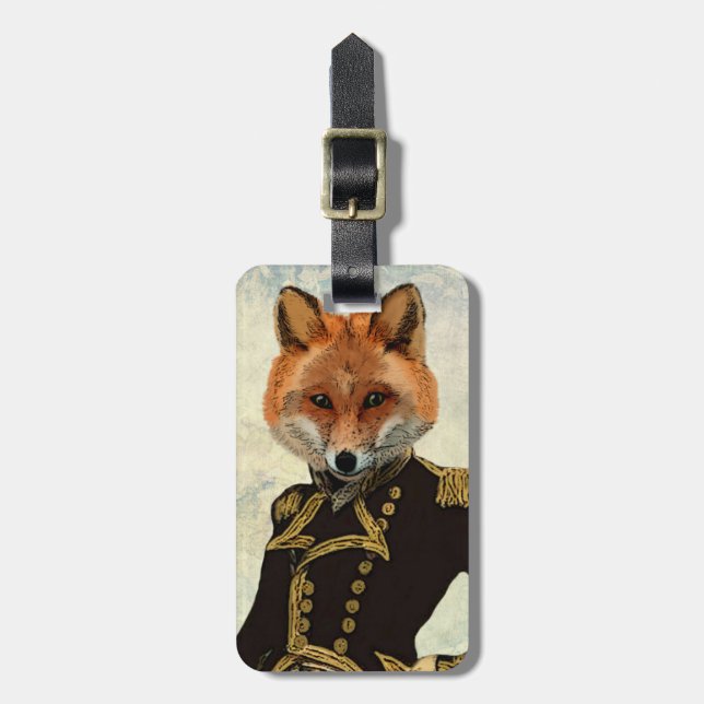 Admiral Fox Full 2 Luggage Tag (Front Vertical)