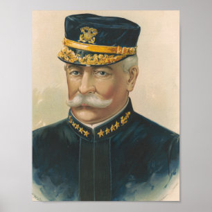 Admiral George Dewey Poster