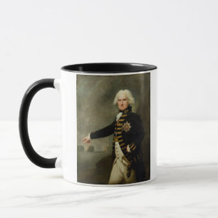 Admiral Lord Bridport (1727-1814) c.1795 (oil on c Mug