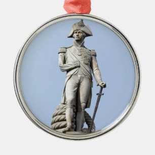 Admiral Nelson - Great Britons - Pro photo Metal Tree Decoration