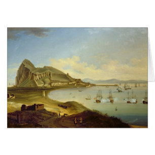 Admiral of the Blue Squadron Arriving at Gibraltar