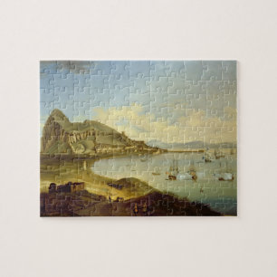 Admiral of the Blue Squadron Arriving at Gibraltar Jigsaw Puzzle