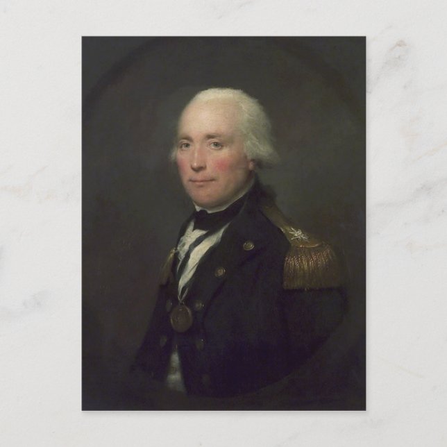 Admiral Sir Robert Calder Postcard (Front)