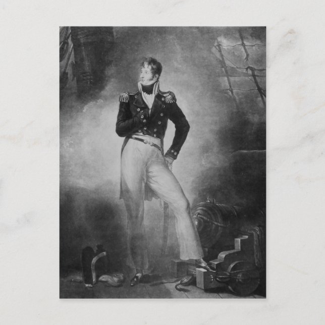 Admiral Thomas Cochrane Postcard (Front)