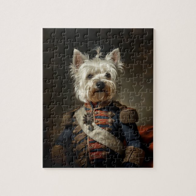 Admiral West Highland Terrier Jigsaw Puzzle (Vertical)