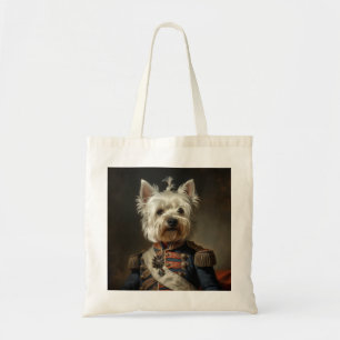 Admiral West Highland Terrier Tote Bag