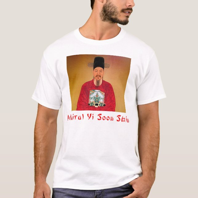 Admiral Yi Soon – shin Accomplishments T-Shirt (Front)