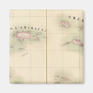 Admiralty Islands Oceania no 24 Magnet