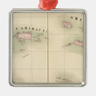 Admiralty Islands Oceania no 24 Metal Ornament