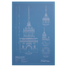 Admiralty Novelty Blue Print