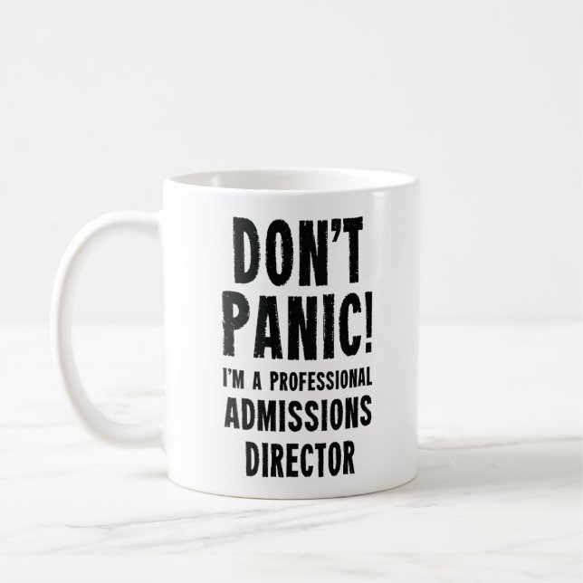 Admissions Director Coffee Mug (Left)