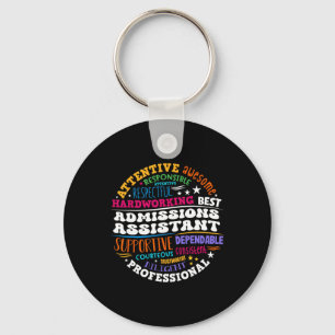 Admissions Istant Squad Life Teacher Appreciation Key Ring