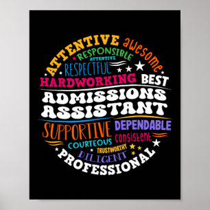 Admissions Istant Squad Life Teacher Appreciation Poster