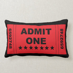 "Admit One" Pillow