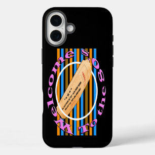 Admit one ticket - to the 80's  iPhone 16 plus case