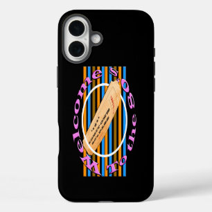 Admit one ticket - to the 80's iPhone 16 plus case