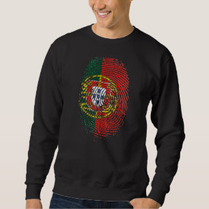 ADN Português (DNA) - Tugas Camisas e Presentes Sweatshirt