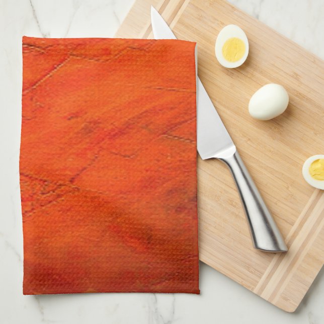 Adobe Shadows Tea Towel (Quarter Fold)