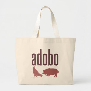 Adobo: Chicken & Pork Large Tote Bag